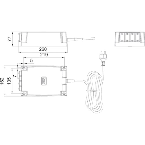 Oase Unterwassernetzteil 250 / 24 V / 01
