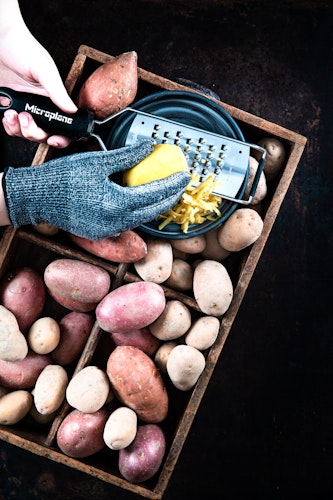 Microplane Schutzhandschuh SPECIALTY Grau