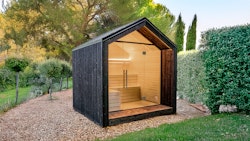 Weka Design Saunahaus Luua - 175 mm (Lieferung vormontiert)