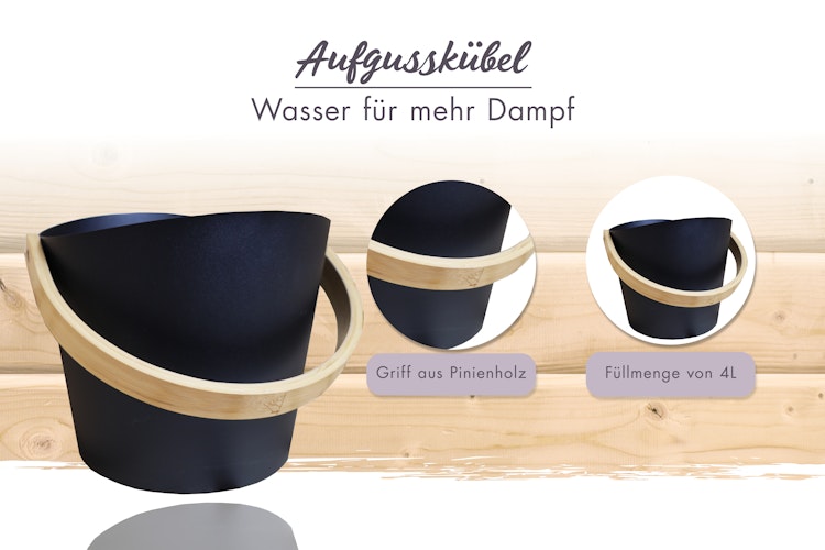 Karibu Sauna Zubehörset Premium 5-teilig