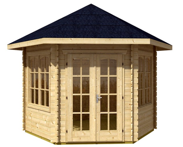 Skan Holz 28 mm Gartenhaus Madeira 2