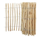 Vorschaubild NOOR Staketenzaun Berg-Haselnuss 0,90 x 5 m 5-7 cm L.-Abstand