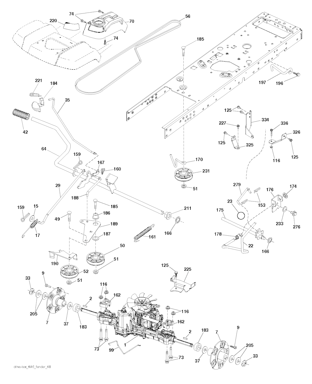 Explosionszeichnung Ersatzteile
