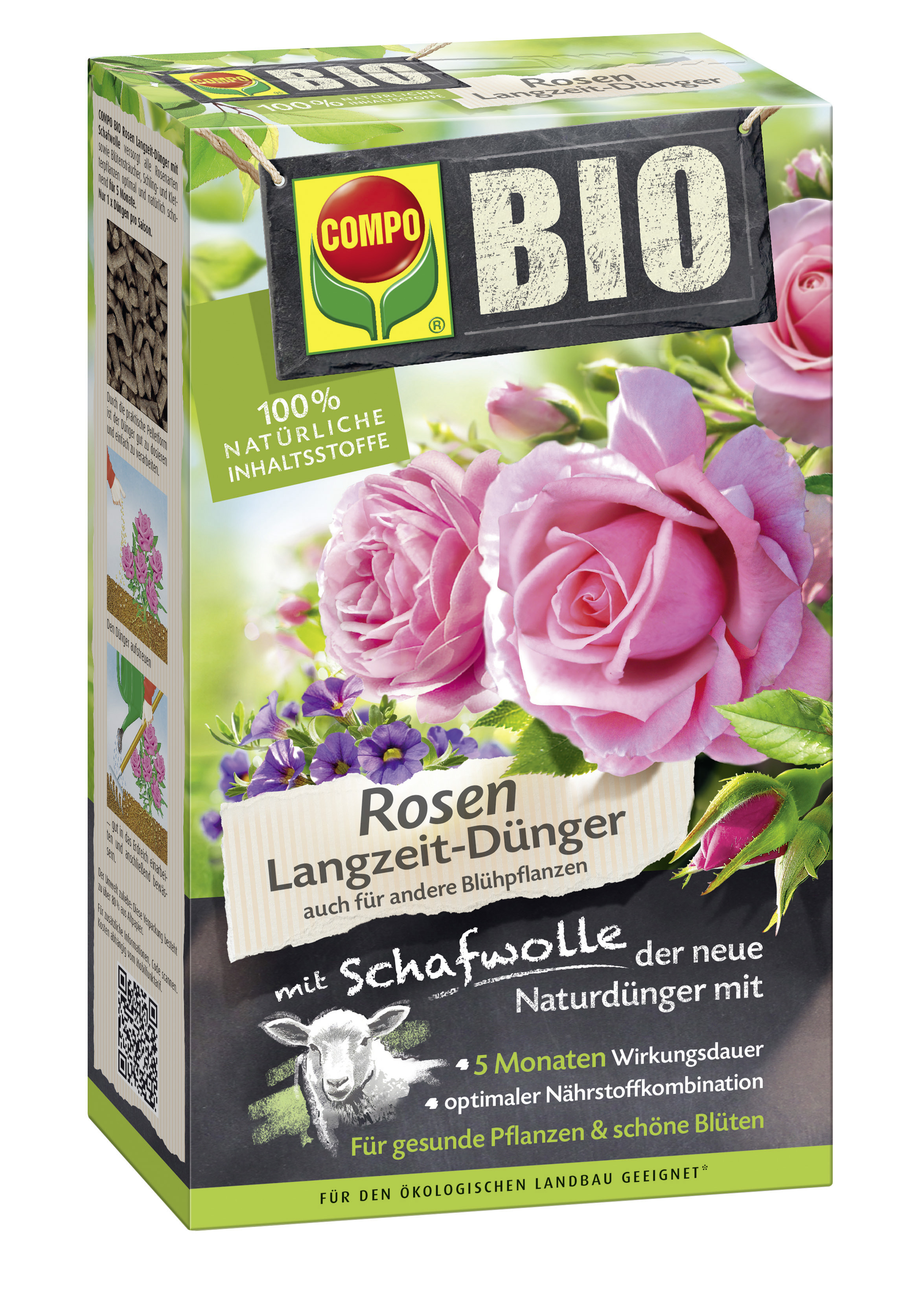 COMPO BIO Rosen Dnger mit Schafwolle online kaufen