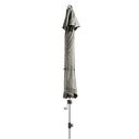 Vorschaubild doppler Mittelmastschirm EXPERT 280 Auto-Tilt, Aluminium Silber / 100 % Polyester 180 g/m²
