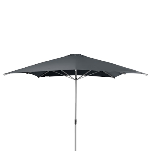 doppler Mittelmastschirm ALU EXPERT 300 x 300 Telescope, Aluminium Silber / 100 % Polyester 180 g/m²