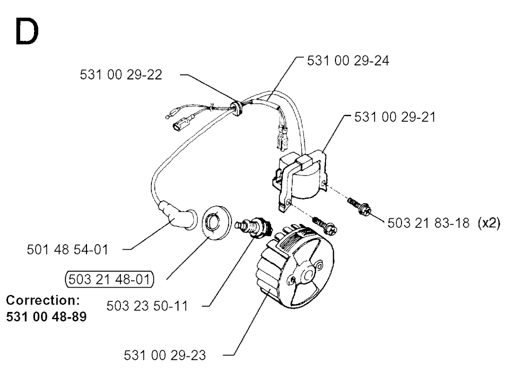 Explosionszeichnung Ersatzteile