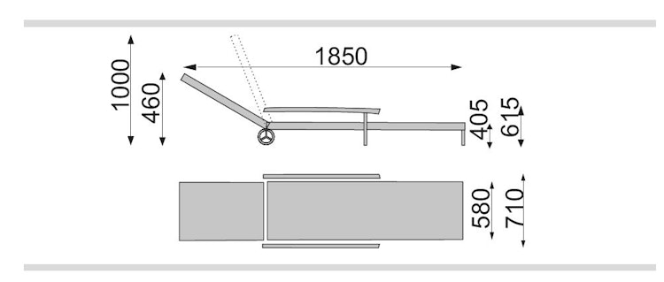 Kettler Rollliege ROMA, Kunststoff