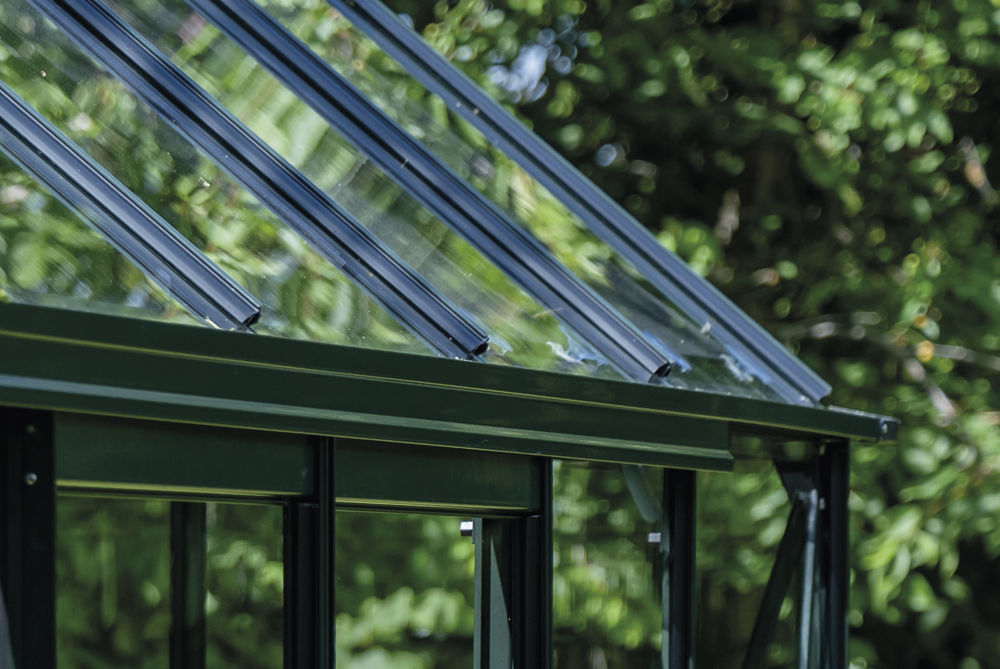 Juliana Montageleisten für Sicherheitsglas - Icon Pflanzenhaus 6 & 8 - 7,3 m² / 9,7 m²