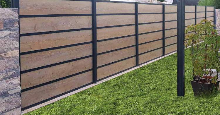 Gutta Sichtschutzzaun Erweiterung 194 x 186 cm