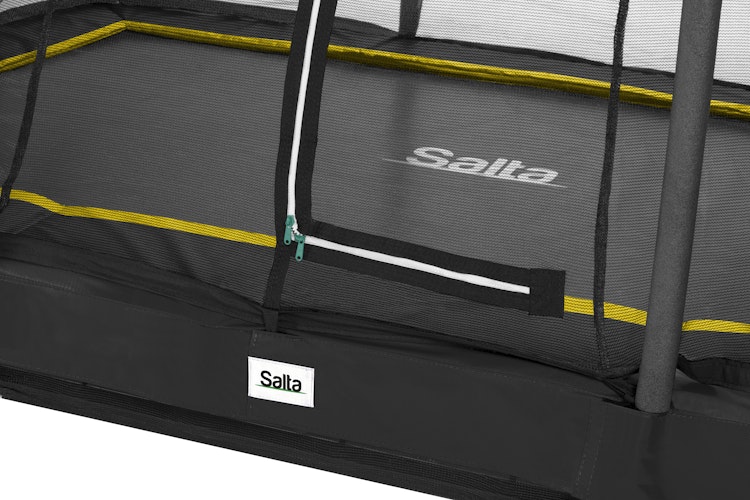 Salta Trampolin Comfort Edition Ground mit Sicherheitsnetz