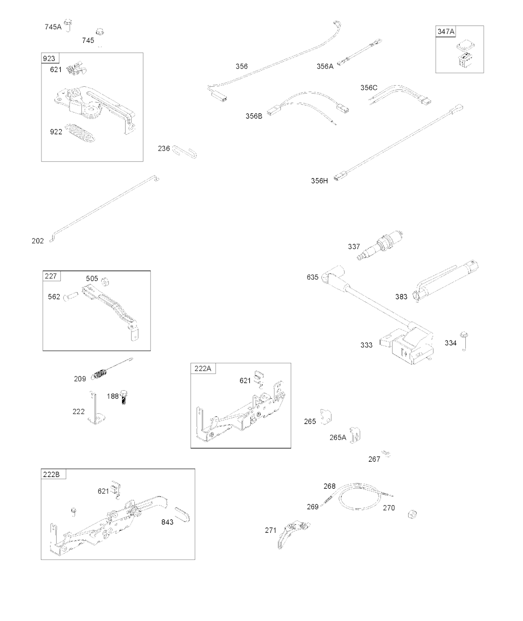 Explosionszeichnung Ersatzteile