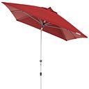 Vorschaubild doppler Mittelmastschirm EXPERT 300 x 200 Auto-Tilt, Aluminium Silber / 100 % Polyester 180 g/m²