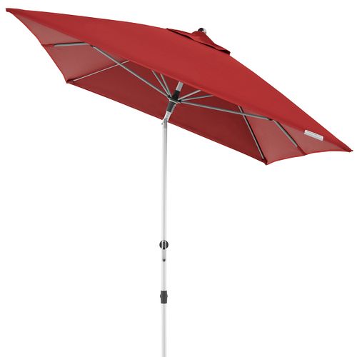 doppler Mittelmastschirm EXPERT 300 x 200 Auto-Tilt, Aluminium Silber / 100 % Polyester 180 g/m²