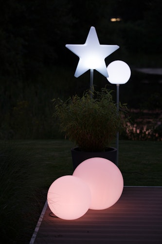 8 seasons design LED-Kugelleuchte Shining Globe (RGB), verschiedene Größen