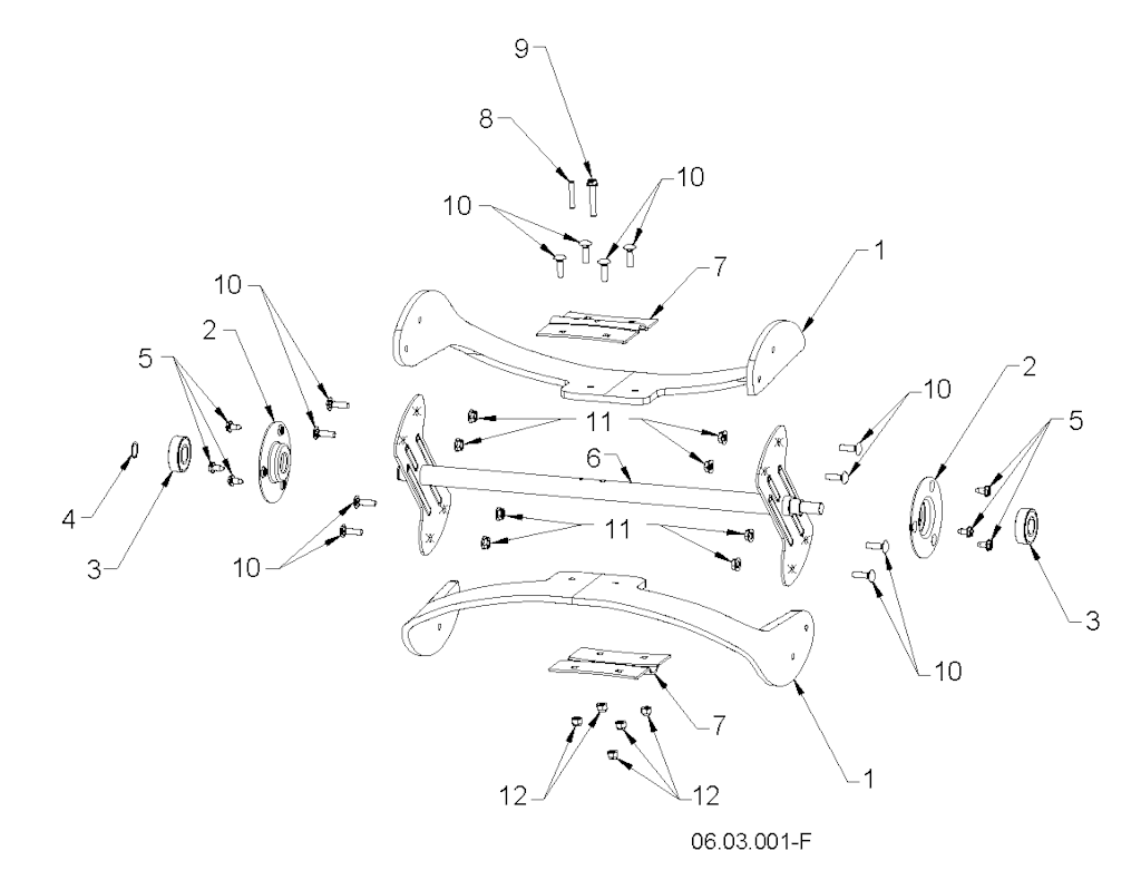 Explosionszeichnung Ersatzteile
