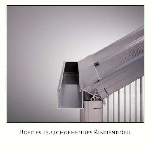 KGT Gewächshaus Iris Typ III