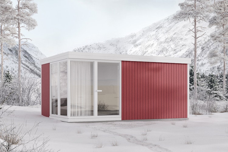 Wolff Finnhaus Design-Gartenhaus Atla 5534 isolierverglast - 94 mm  