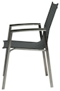 Vorschaubild STERN Stapelsessel NEW TOP, Edelstahl / Textilen Karbon / Alu-Armlehnen Anthrazit