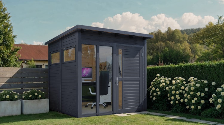 Bertilo Gartenhaus Pentus 2 Office - 19 mm