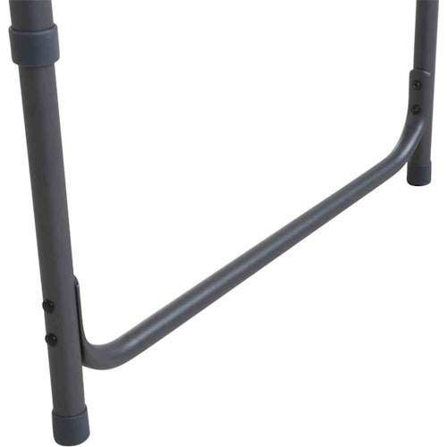 Siena Garden Campingtisch XL Comfort 120 x 60 cm, Stahl Grau / MDF Grau - Abverkauf