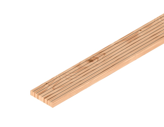 OSMO Terrassendiele Kanadische Douglasie 27 x 143 mm - genutet/geriffelt