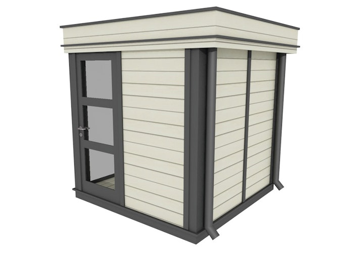 Wolff Finnhaus Saunahaus Paradiso 2x2 (1-Raum)