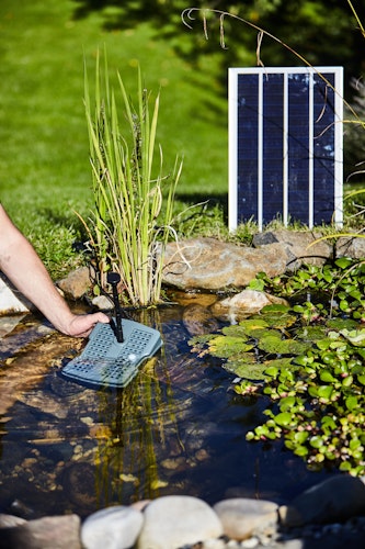 Heissner Unterwasserfilter-Set mit Wasserspielpumpe - 600L/h - 5W UVC 