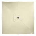 Vorschaubild doppler Mittelmastschirm ALU EXPERT 350 x 350 Telescope, Aluminium Silber / 100 % Polyester 180 g/m²