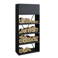 OFYR Holzregal Wood Storage Black 100