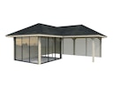 Vorschaubild Palmako Pavillon Bianca 24,9 m² Set 211 Slide - 28 mm