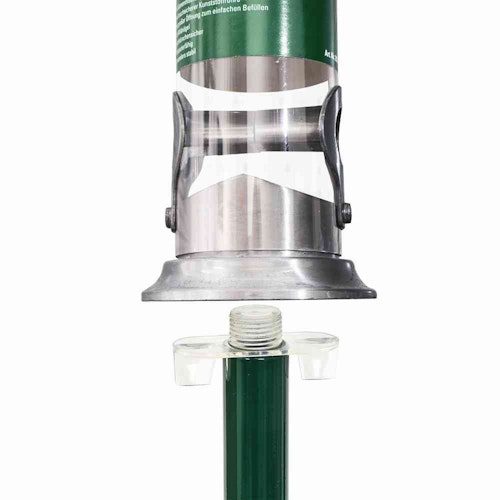 Siena Garden Stab für Futtersäulen, 137 cm, Stahl Grün - Abverkauf