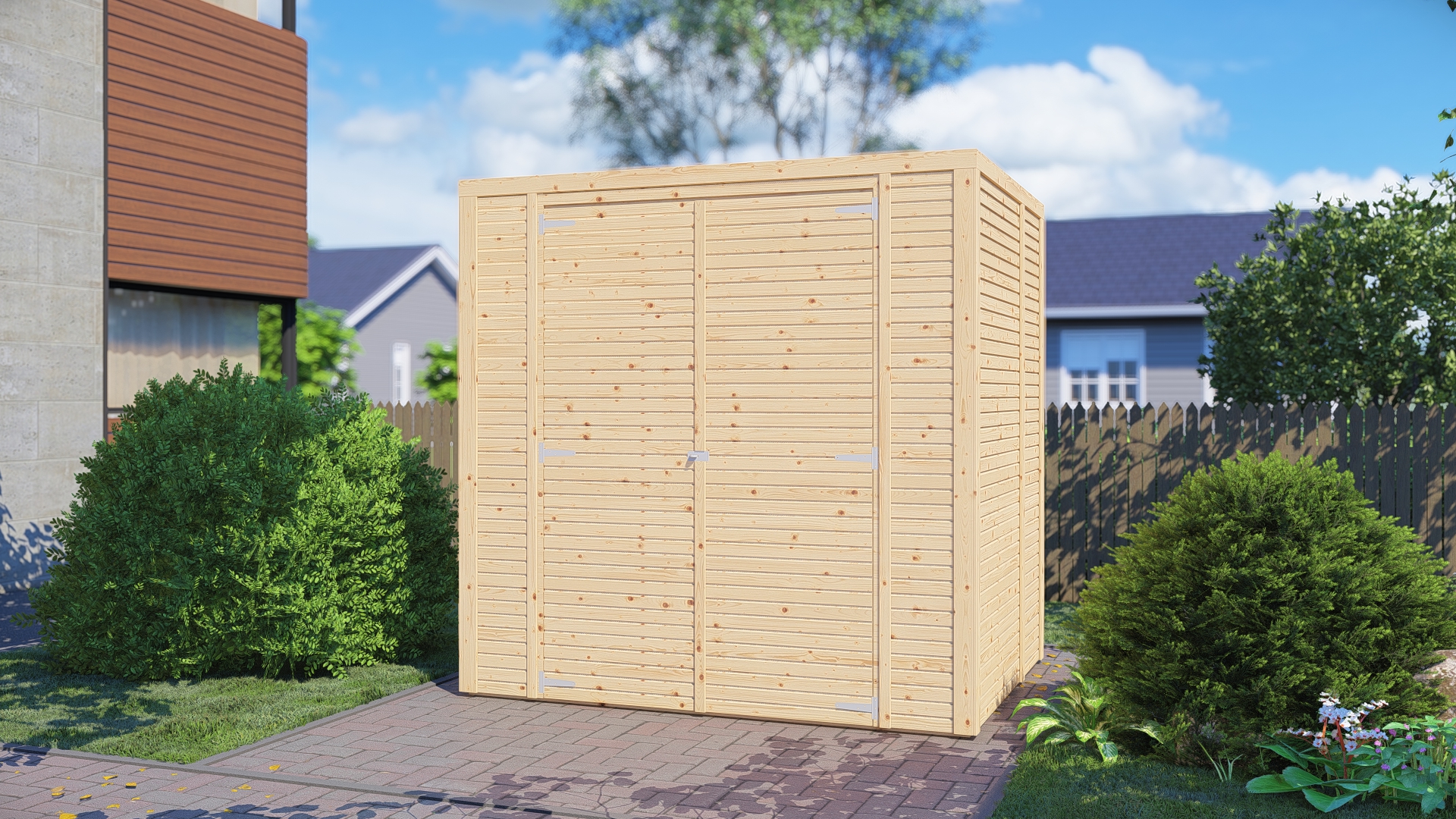 Bertilo Gerätehaus Box 2 - 18 mm