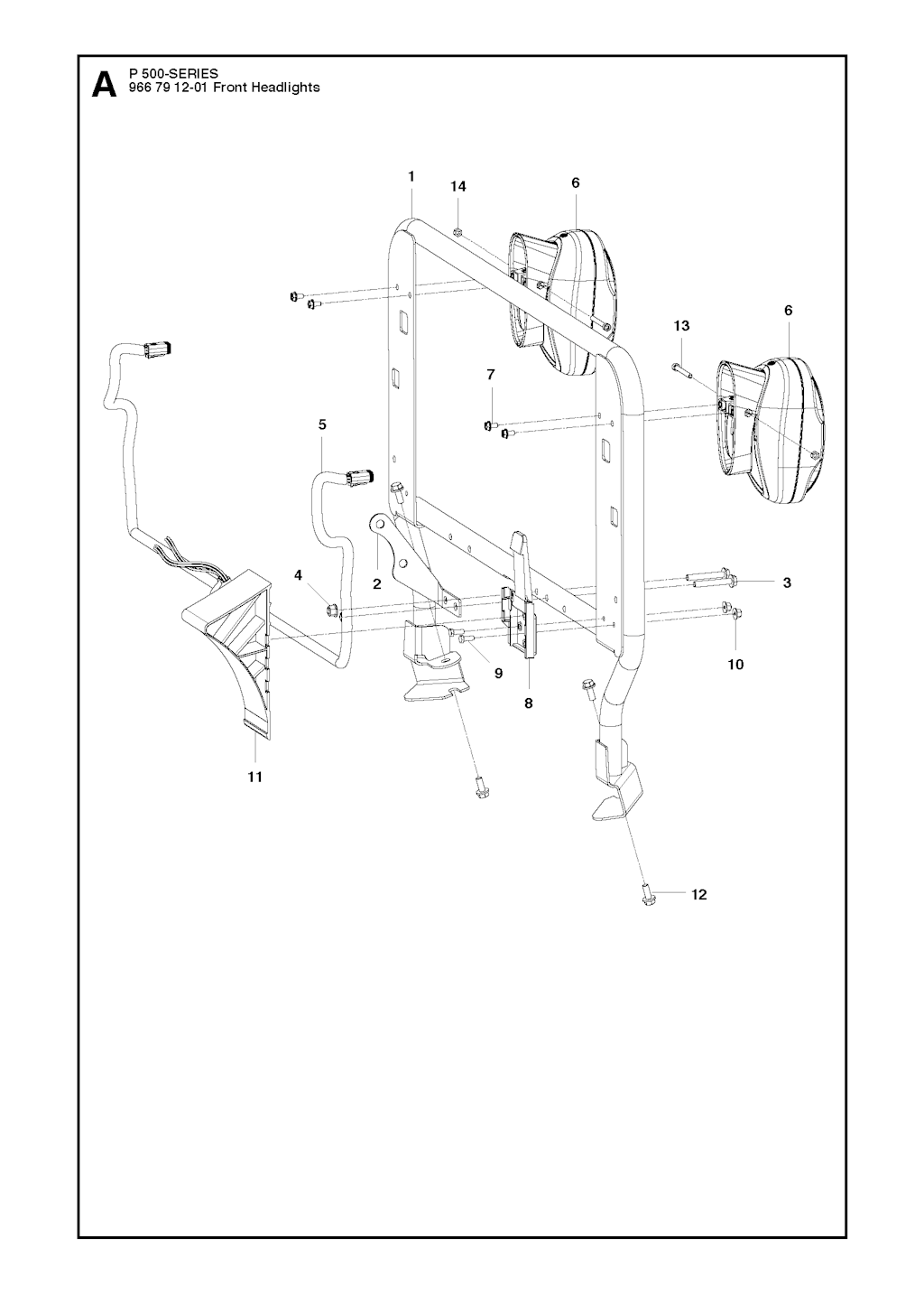 Explosionszeichnung Ersatzteile