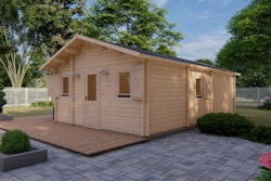 Wolff Finnhaus Ferienhaus Kalmar 50 - 68 mm