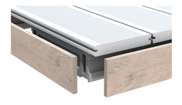 TraumGarten DreamDeck Abschlussleiste Sand 2000 mmZubehörbild