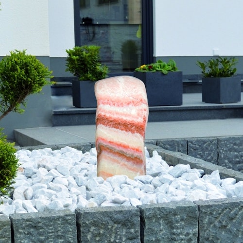 Gardenforma Wasserspiel-Findling Red Belt
