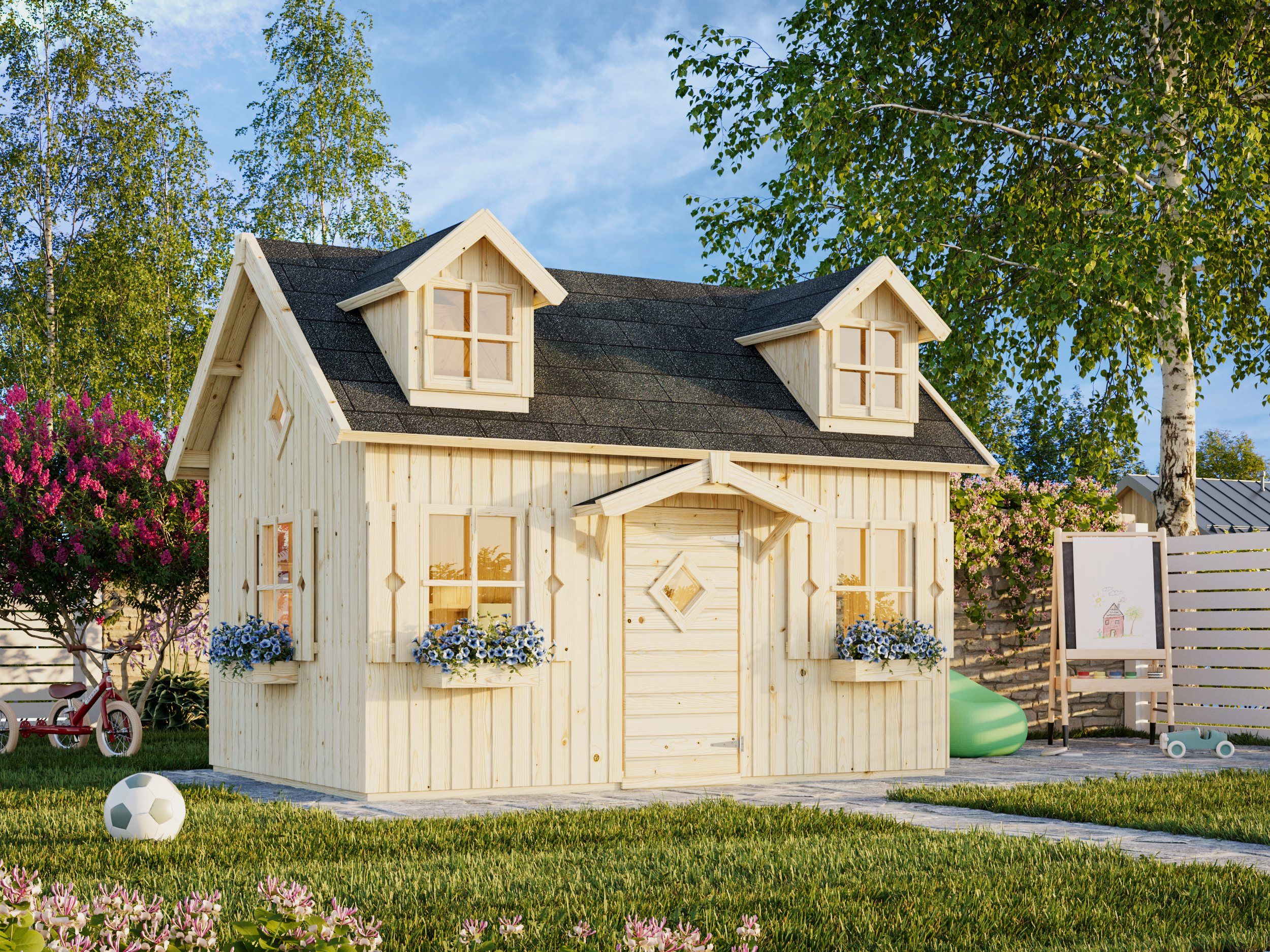 Palmako Kinderspielhaus Marie 5,4 m²
