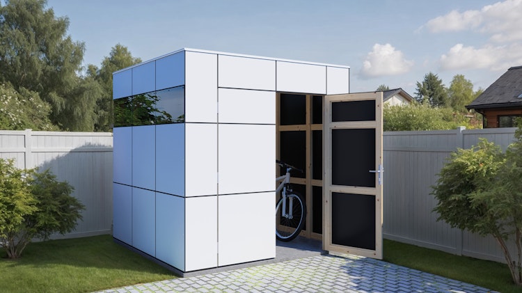 Bertilo Gartenhaus HPL 1 - 6 mm