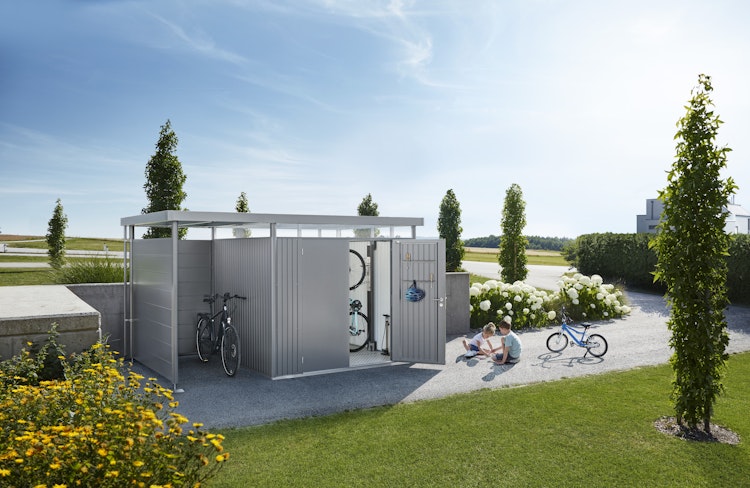 Biohort Seitendach zu Gerätehaus HighLine (Einzel- und Doppeltür)