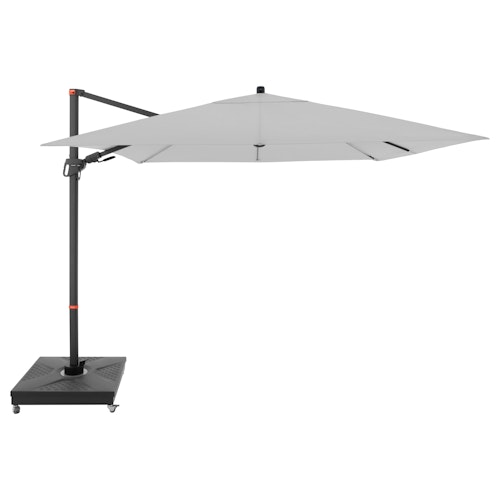 doppler Pendelschirm myZONE 280 x 280, Aluminium Anthrazit / 100 % Polyester 180 g/m²