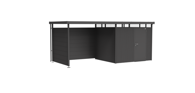 Biohort Rückwand für Seitendach zu Gerätehaus HighLine H2, H3, H4, H5, H6