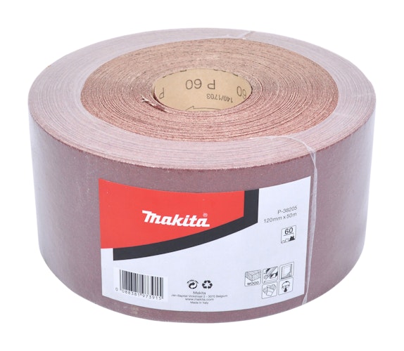 Makita Schleifp.Rolle 120mmx50m K60 P-38205