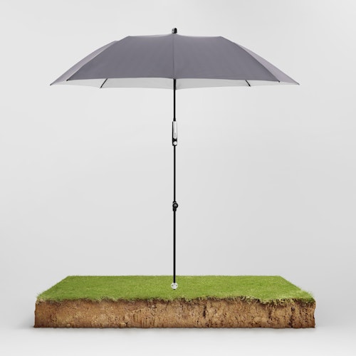 doppler Mittelmastschirm EXPERT 160 Manual Multi, Aluminium Anthrazit / 100 % Polyester 70 g/m²