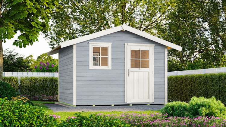 Weka Gartenhaus 123 - 28 mm