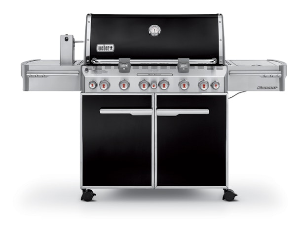 Weber Summit E-670 (GBS) Gasgrill Schwarz