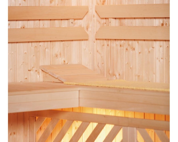 Weka Komfortpaket 2 für alle Saunen mit Mindestmaß von 194 x 194 cm