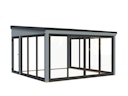 Vorschaubild Palmako Glashaus Lumi 16,6 m² (Wintergartenanbau) - Slide Plus