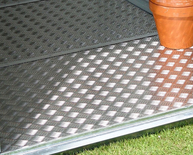 Alu-Bodenplatte für Biohort Metallgerätehaus HighLine