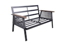 Vorschaubild Garden Pleasure Lounge-Set DENIA, Aluminium Anthrazit / Rope / Kissen 100 % Polyester